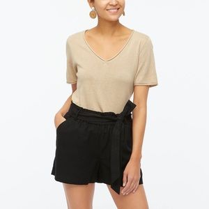 J. Crew Black High Waist Women Shorts